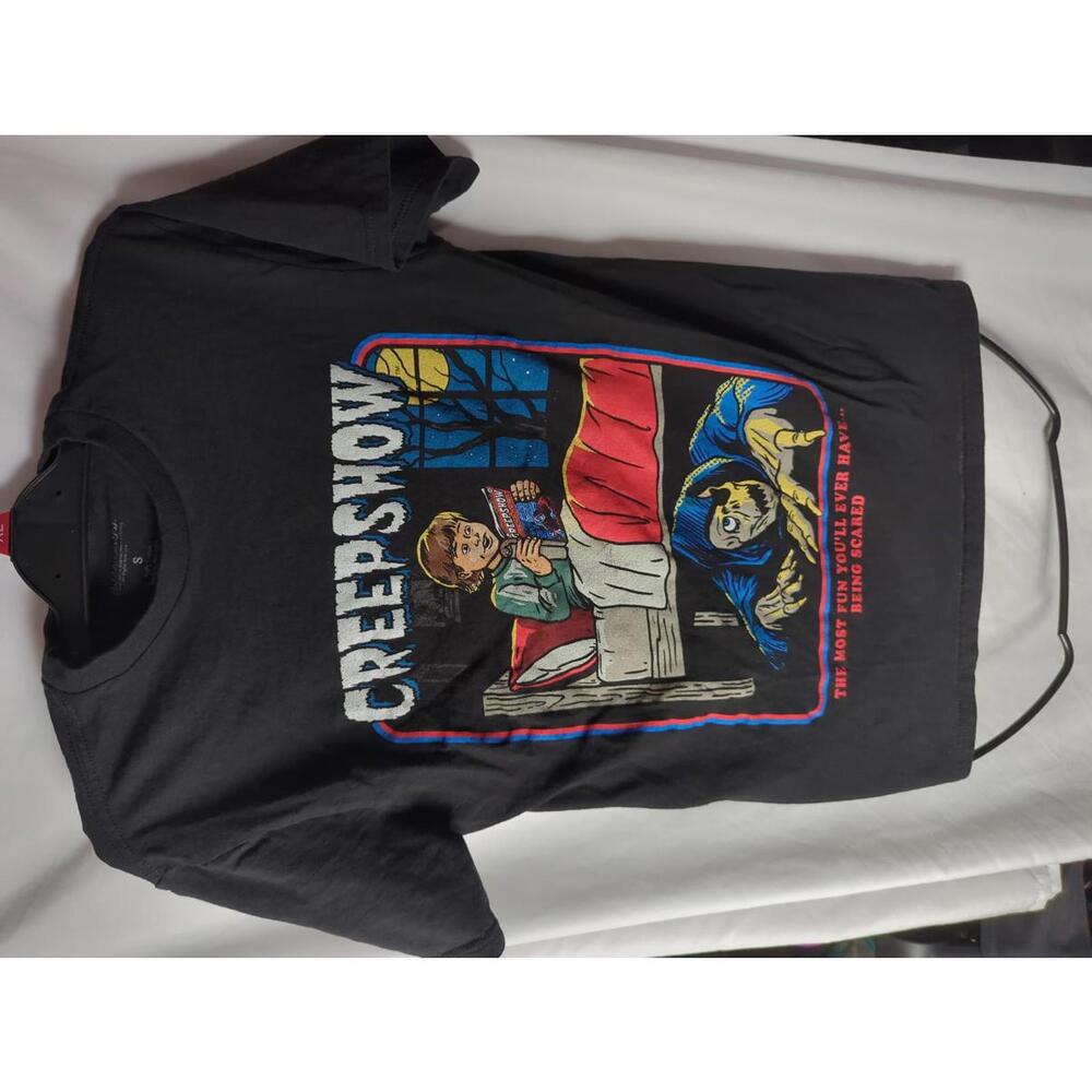 Creepshow Black Graphic T-Shirt Size Small